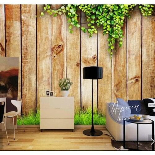 Custom texture wallcoverings,wood grain texture decorative wall painting for living room bedroom TV backdrop wallpaper