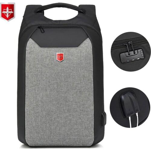 New Waterproof 15.6 inch Laptop Backpack Man Travel USB Charging Backpacks Male Anti-thief TSA Lock Backpack School Bag Mochila