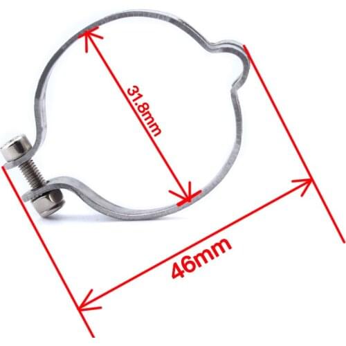 Iron 25.4mm 28.6mm 31.8mm MTB Road Mountain Bike Bicycle Cable Clamps for Brake Cable Housing For Brake Cable Derailleur Line