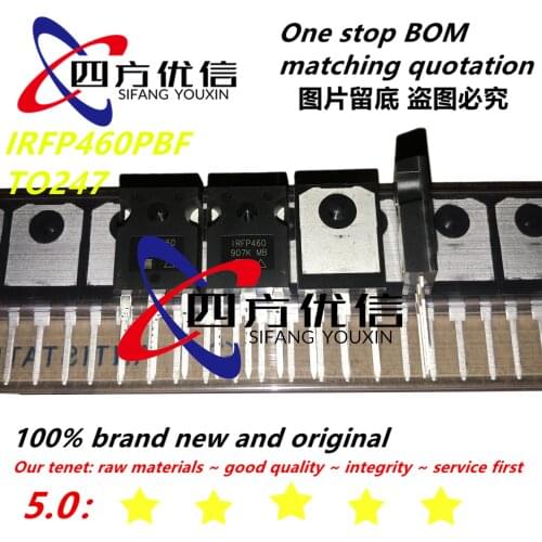 100% new original (10PCS) IRFP460PBF IRFP460 20A 500V TO247