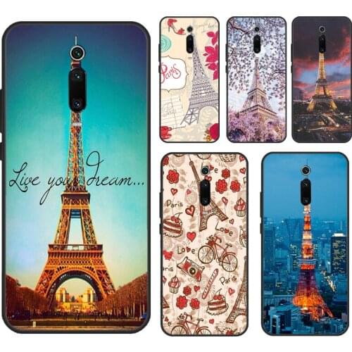 Love Paris Eiffel Tower France Case For Xiaomi Mi 11 Pro 10T Mi Note 10 Lite 11 Ultra Phone Cover For POCO X3 Pro M3 F3