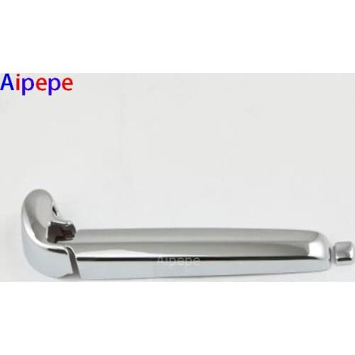 For Audi Q7 2016 2017 2018 Car Rear Windshield Window Windscreen Rain Wiper Cover Trim Frame AUTO Accessories