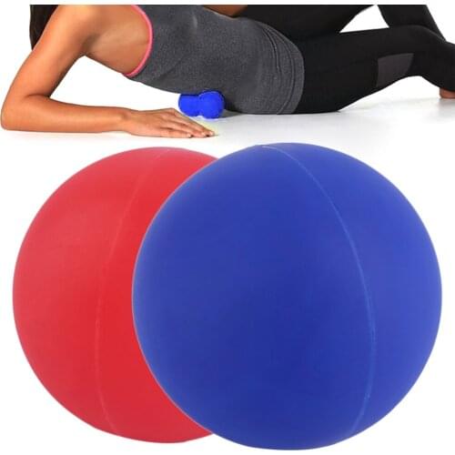 Gel Reaction Elastic Massage Lacrosse Ball Relieve tension Coordination points Exercise Sports Gym Ball Self Massager tool