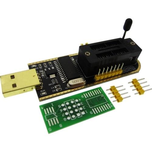 HAILANGNIAO 1pcs CH341A 24 25 Series EEPROM Flash BIOS USB Programmer with Software & Driver