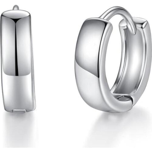 Tiny Trendy cubic ziricon Siliver color Hoop Earrings High Quality Gold Round Circle Earrings For Women Fashion Jewelry 2020