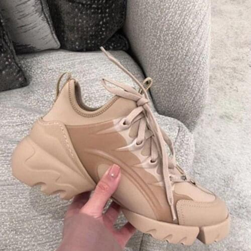 Fashion Sneakers For Women Brand Platform Womens Autumn Sports Shoes Female Casual Breathable Vulcanized Woman Footwear