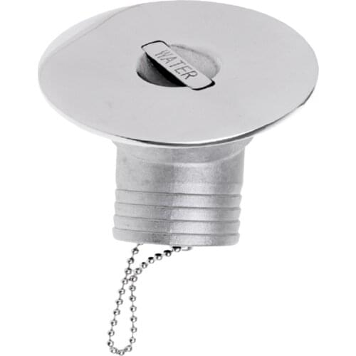 50mm (2") 316 STAINLESS STEEL WATER BOAT DECK FILLER -Petrol Hose Deck Fill