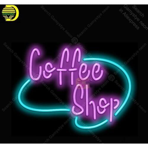 Neon sign Coffee ShopNeon Light Sign Neon Bulb Sign Decor Store Neon lamp great gift luminoso Atarii Dropshipping for sale
