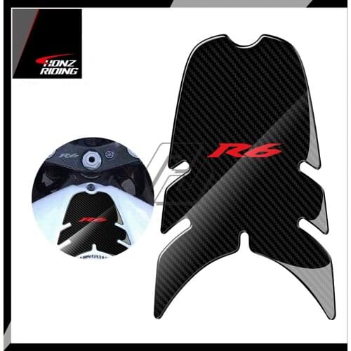 For Yamaha YZF-R6 R6 2006 2007 3D Motorcycle Front Gas Fuel Tank Cover Protector Tank Pad