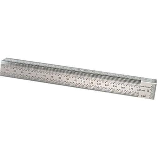 Woodworking 180mm Bend Rules Marking Rule Scriber for Dual-Surface Layout Ruler Dropshipping