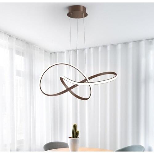 Modern Led Chandelier Lighting for Living Room Dining Table Nordic Creative Design Ceiling Hanging Lamp In Bedroom Kitchen Loft