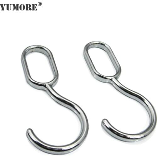 YUMORE Bathroom Casing Hanging Hooks Zinc Alloy Kitchen Pot Pan Hanger Rack Rail Clothes Storage Holder Organizer Hardware