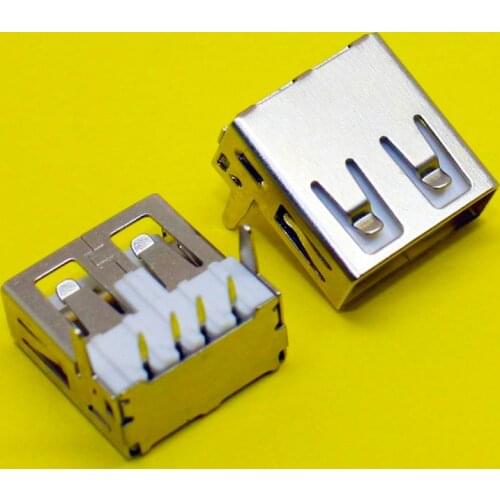 1x Notebook Laptop USB Jack USB female Socket 2.0 USB 90 Degree Connector For Desktop Laptop PC charger etc