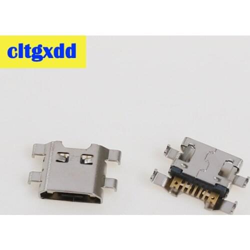 100pcs Micro USB Jack Power Charging Socket Port Dock Connector For LG K4 K10 M160 K8 M200N K520 X K580 K220DS K500N