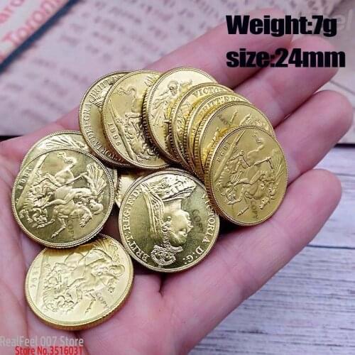 1778-1900 UK Great Britain Queen Victoria 23mm 13pcs Copy Coins Full Set Brass Sovereign coin Collection Coin