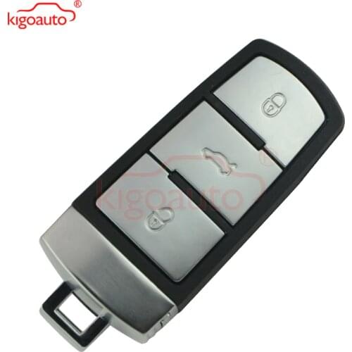 3C0 959 752 BA Smart key 3button 434Mhz with ID48 chip for VW Passat B6 3C B7 Magotan CC keyless remote 752BA kigoauto
