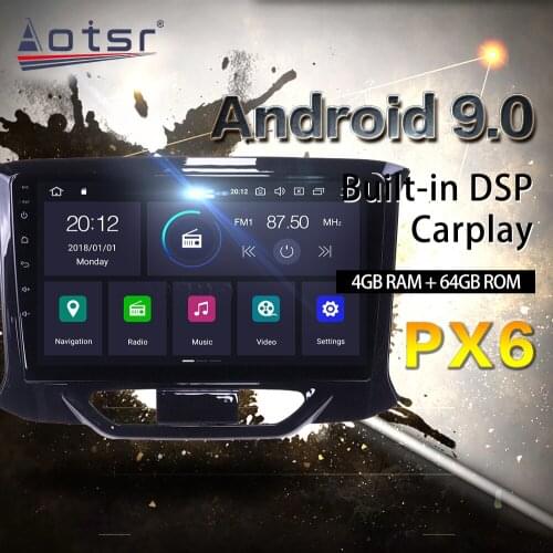 For Lada Xray Car Multimedia Radio Player Stereo Android 9.0 build in DSP 9 inch IPS Screen Audio Navigation BT WiFi head unit
