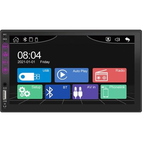 HD 7 Inch Car MP5 Player BT Car Stereo Receiver Car Radio for Apple Carplay Android