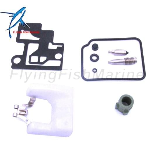 Outboard Engine Carburetor Repair Kit 69M-W0093-00-00 for Yamaha 4-stroke 2.5hp F2.5 Boat Motor