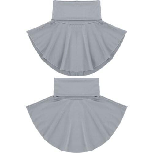 Fashion Fake Shirt Collar for Women Faux Turtleneck Removable Dickey False Mock Blouse Half Top Collar Autumn Winter Neck Warmer