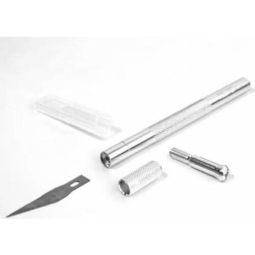 RELIFE RL-101E Knife Set Aluminum Alloy Material 6 Blades Suitable For Removing Glue Engraving Filming Very Practical