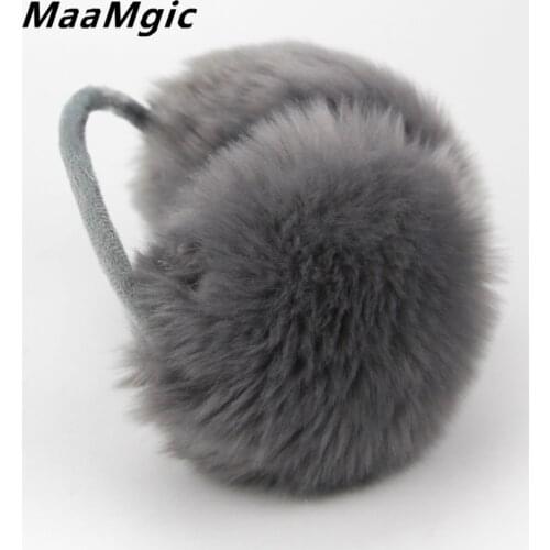 New Plush Female Winter Earmuff Warm Lovers Ear Warmer Plush New Plain Teenage Student Mother Girl Ear Muffs Hot Sale wholesale
