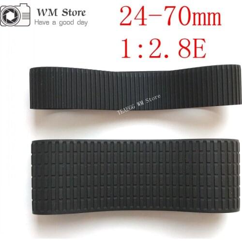 NEW For NIKKOR 24-70 2.8E Lens Focus Rubber Ring and Zoom Rubber Ring For Nikon AF-S 24-70mm 1:2.8E ED VR Repair Part