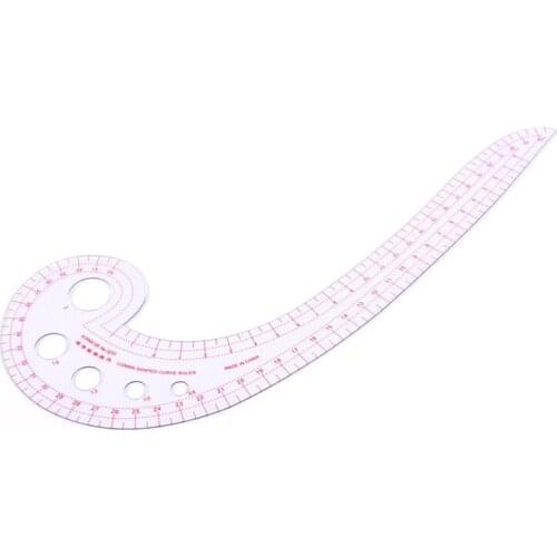 Plastic French Curve Metric Sewing Ruler Measure Tailor Ruler 360 Degree Bend Set Grading Curve Ruler Tools For Clothing Making