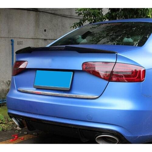 Suitable For 13-15 Audi A4 B9 M4 Blade Tail Carbon Fiber Modified Fixed Wing Car Exterior