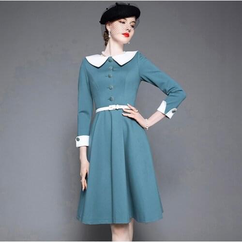 High End Luxury Age Reducing Dress For Women 2021 New French Style Regal Dress