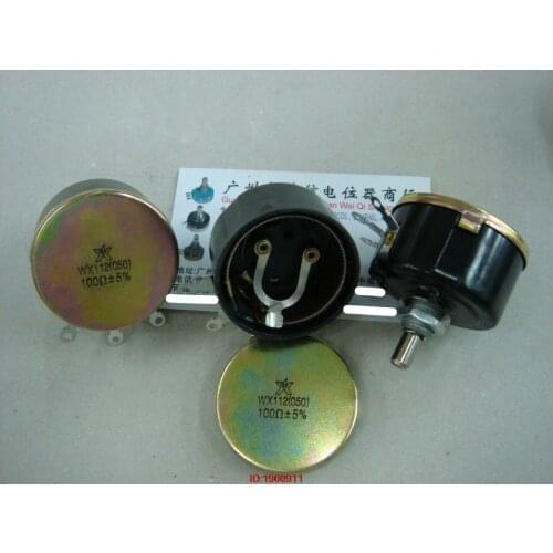 1pcs/lot WX112 5W wirewound potentiometer 100R European filament balance 300B