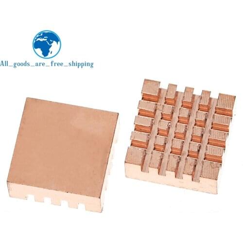TZT 1pcs New RHS-03 Copper Heat Sink for DDR DDR2 DDR3 RAM Memory Cooler