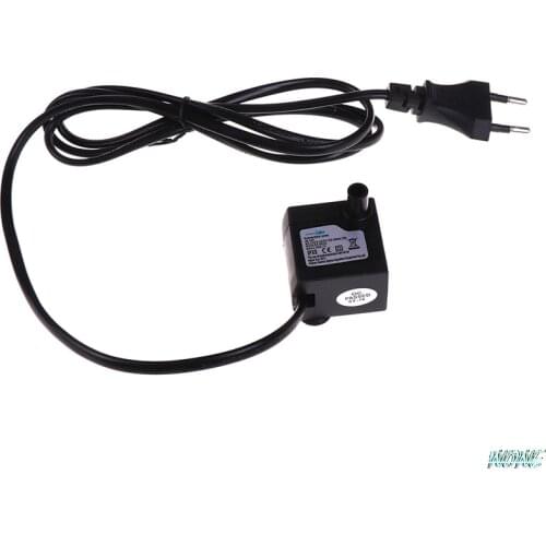 AC 220V 3W European Plug Submersible Pump Fish Tank Fountain Air Fish Pond Tank 1pcs And Dual Low Noise Op-Amp High Quality