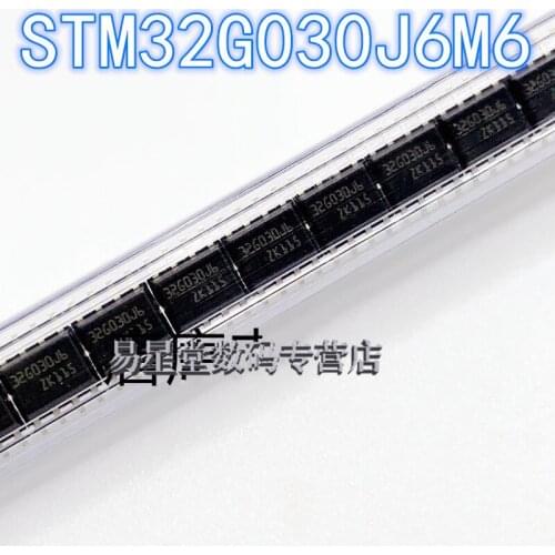 2PCS-20PCS 100% brand new original authentic STM32G030J6M6 SOP-8 32G030J6M6 SOP8 code: 32G030J6 32-bit microcontroller chip