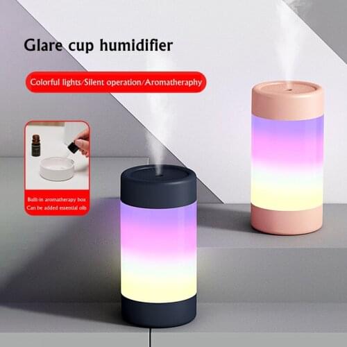 300ml USB Air Humidifier Mini Portable Ultrasonic Mist Maker Air Purifier For Home Room Fragrance Aromatherapy Diffuser