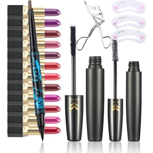 HUAMIANLI 5 pcs Mukou Eyeliner Eyeliner Multicolor T5-6