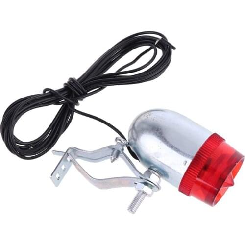Aluminum Vintage Classic Bicycle LED Rear Tail Light Steel City Road Bike Retro 448D