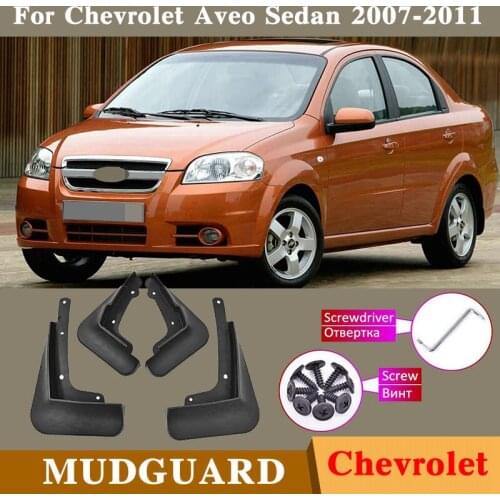 Car Products Car Accessories Fender Mudguards Splash Guards Fender Mudflaps For Chevrolet Aveo T250 Sean Saloon 2007-2011