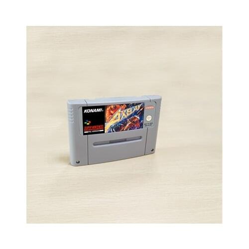 Axelay - Action Game Card EUR Version English Language