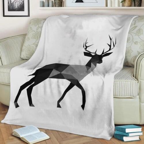 Abstract Dash Pattern 3D Printed Velvet Plush Throw Fleece Blanket Bedspread Sherpa Blanket Home Decora