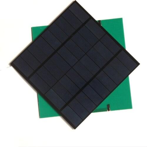 BUHESHUI 3W 9V Solar Cell Module 150*150MM Polycrystalline PET Solar Panel Charger For 6V/7.5V Battery Light 500pcs Wholesale
