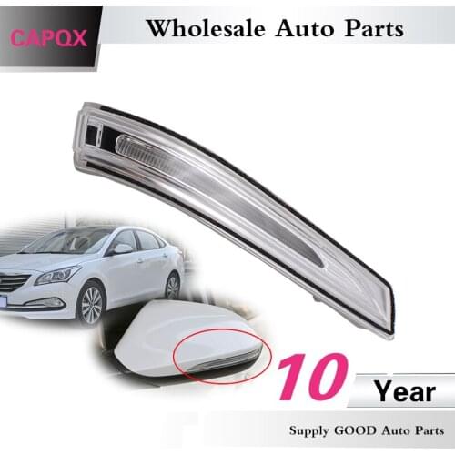 CAPQX For Hyundai MISTRA 2014 2015 2016 Outer Rearview Side Mirror Turn light Signal LED Repeater Lamp 87614 B3000 87624 B3000