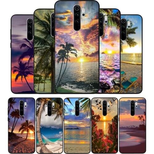 Ocean Beach Phone Cover For Xiaomi Redmi note 8 7 6 5 4 Pro for redmi 4A 4X 5 Plus Soft Silicone Case Fundas