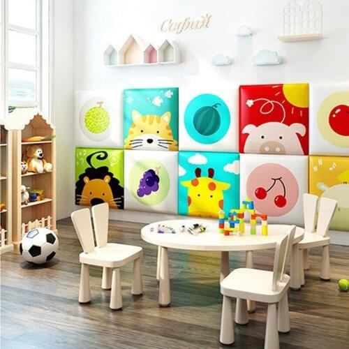 Home baby bumper wall stickers self-adhesive surrounding bedside childrens room wall decoration