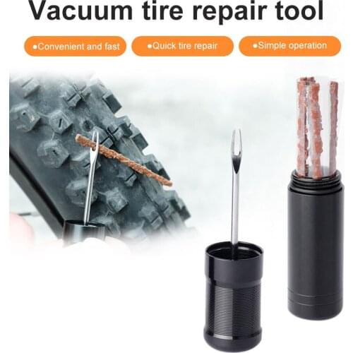 Bicycle Tubeless Tire Repair Tool Tyre Drill Puncture For Urgent Glue Free Service Repair