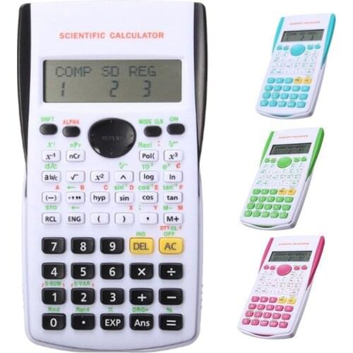 2018 Portable Multifunctional Calculator calculadora cientifica for Mathematics Teaching Students Function Display Calculator