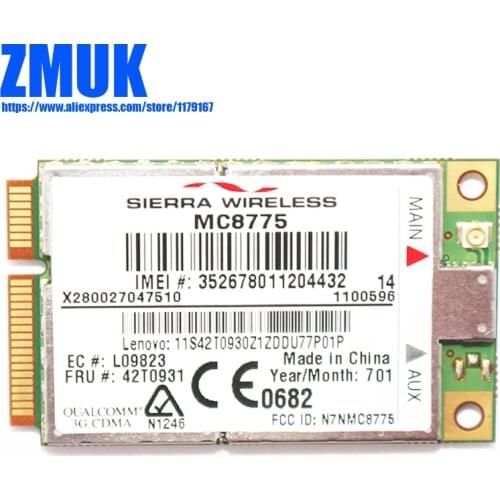 MC8775 7.2M 3G WWAN Card For Lenovo Thinkpad T61 T61P X61 X61S R61 X300 Series,P/N 42T0931