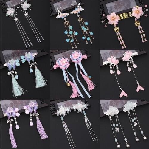 Chinese Costume Hair Clips Hair Accessories Head Ornaments Bridal Headdresses Wedding Accessories Birthday Parties And Festivals