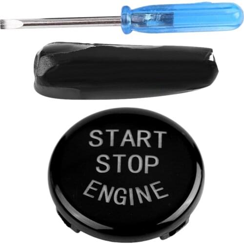Start Stop Engine Button Switch Cover For BMW X1 E84 X3 E83 X5 E70