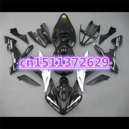 Injection mold Motorcycle Fairings Fit For YZF-R1 04-06 YZF R1 2004 2005 2006 White Black Tank Cover-D D